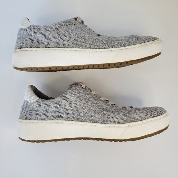 Söfft Waylyn Platform Sneaker Gray Knit Walking Shoe Women's Size 9.5M - Picture 8 of 11